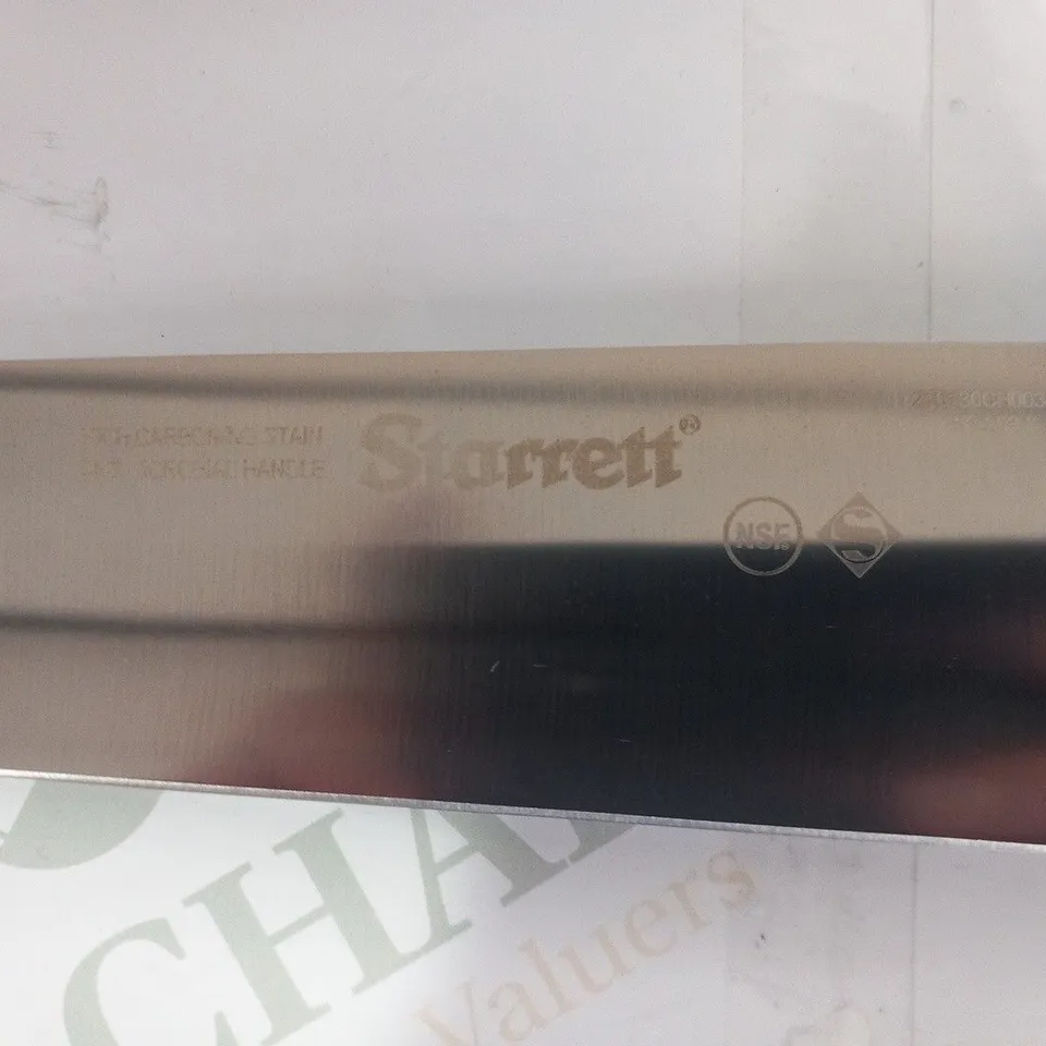 APPROXIMATELY 5 STARRETT BUTCHER KNIFE AERIAL TRIM WITH STRAIGHT BROAD BLADE IN ASSORTED COLOURS 203-8