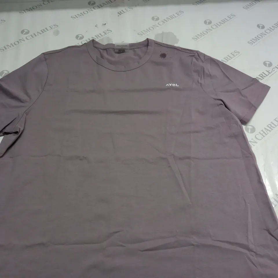 AYBL EVERYDAY OVERSIZED T-SHIRT IN MUTED MAUVE - L