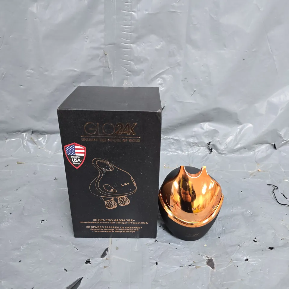 BOXED GLO24K 3D SPA PRO MASSAGER
