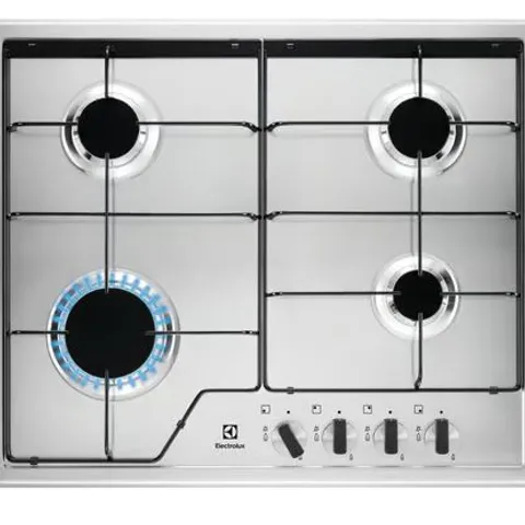 ELECTROLUX KGS6424X 60CM GAS HOB - STAINLESS STEEL