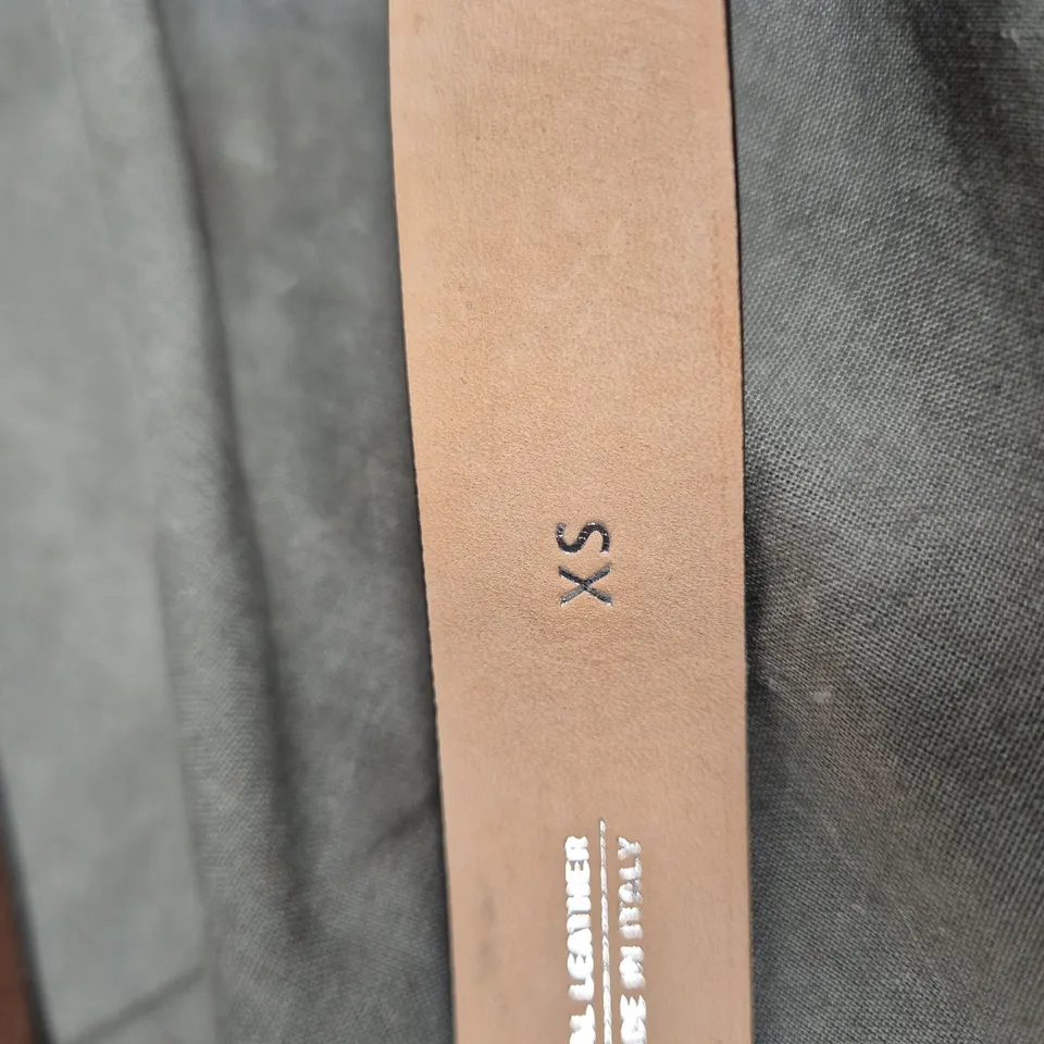 LEATHER BELT – REAL LEATHER, MADE IN ITALY, XS DEHANCHE