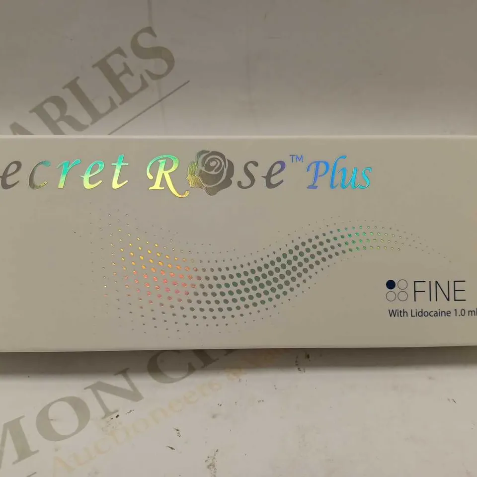 SECRET ROSE PLUS FINE WITH LIDOCAINE 1.0ML 