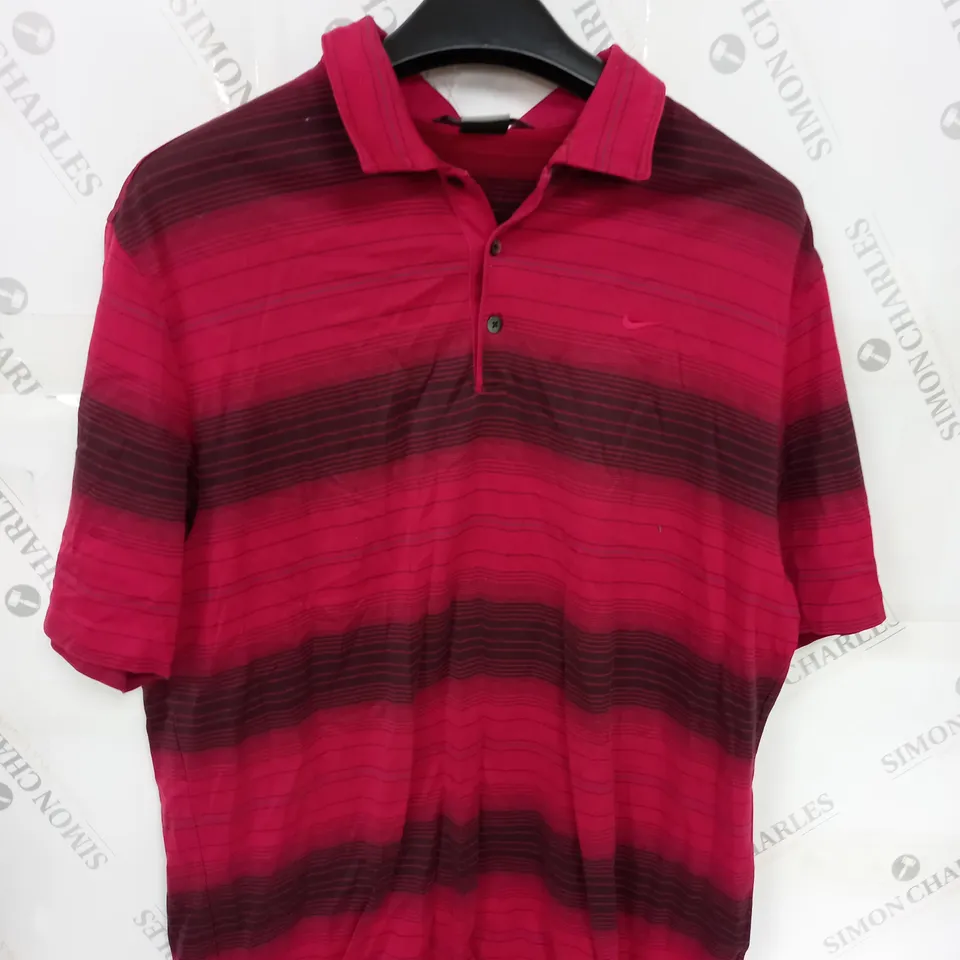 NIKE TIGER WOODS GOLF POLO SHIRT SIZE L