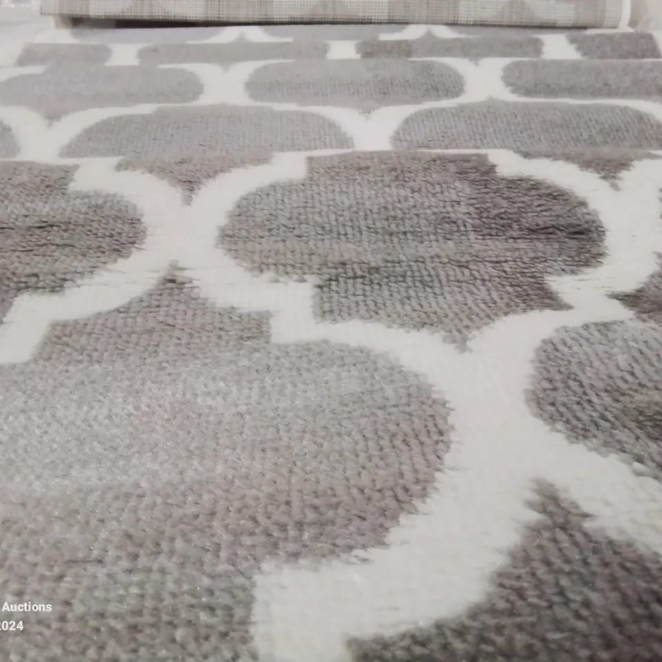 BRAND NEW PACO HOME SIN66 GREY SINAI RUG SIZE 60CM X 100CM 