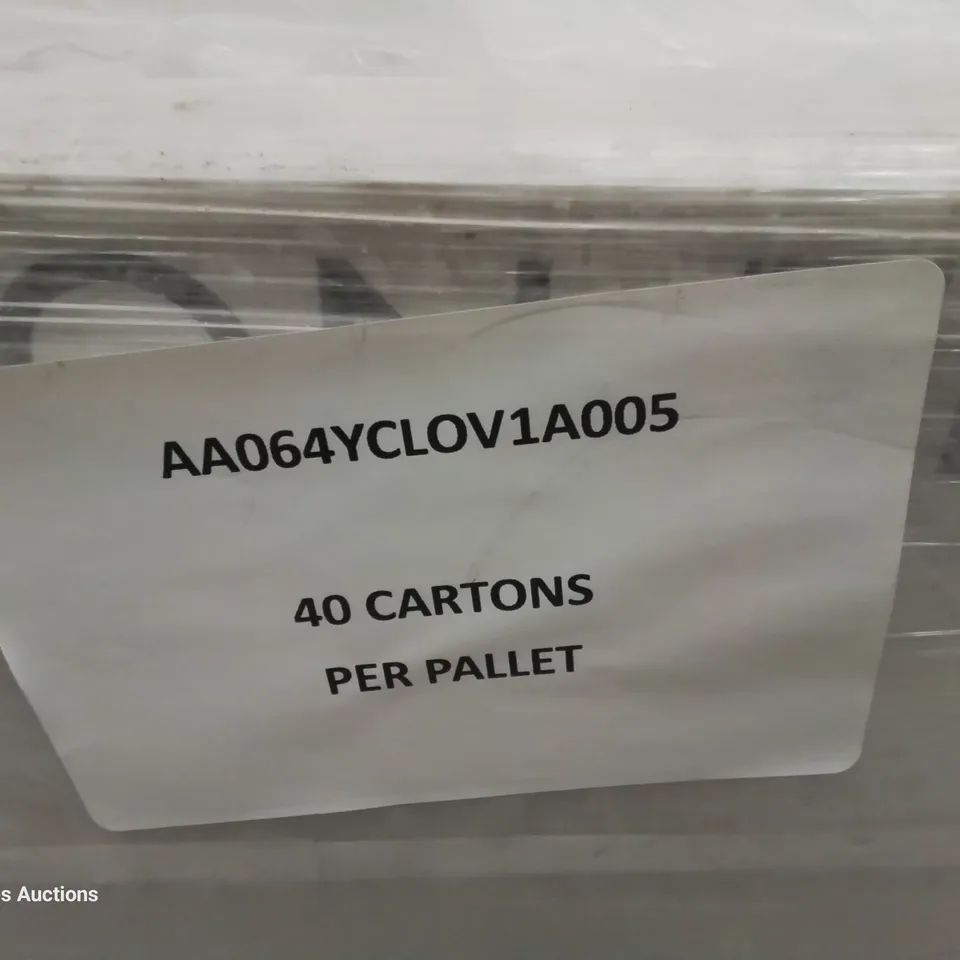 PALLET OF 40 BOXES OF 5 BRAND NEW JOHNSONS CLOVELLEY WHITE TILES EACH 30 X 60cm 