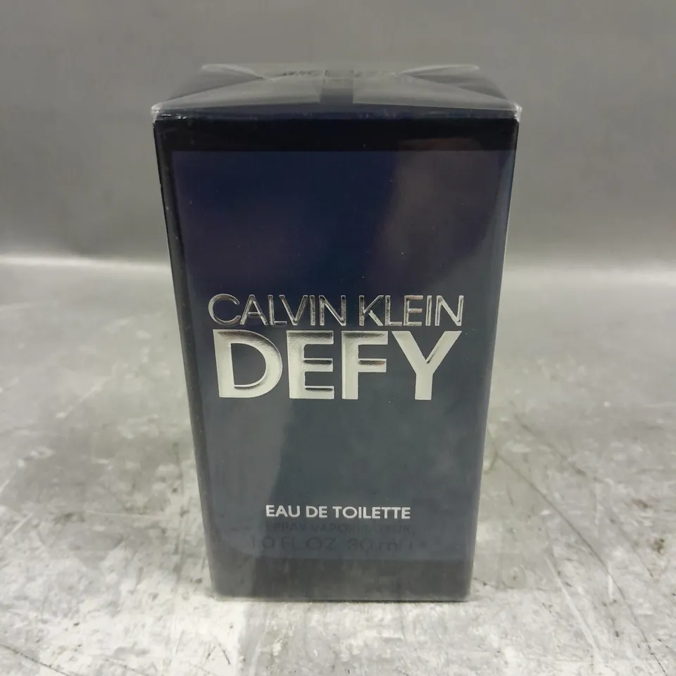 BOXED SEALED CALVIN KLEIN DEFY EAU DE TOILETTE - 30ML