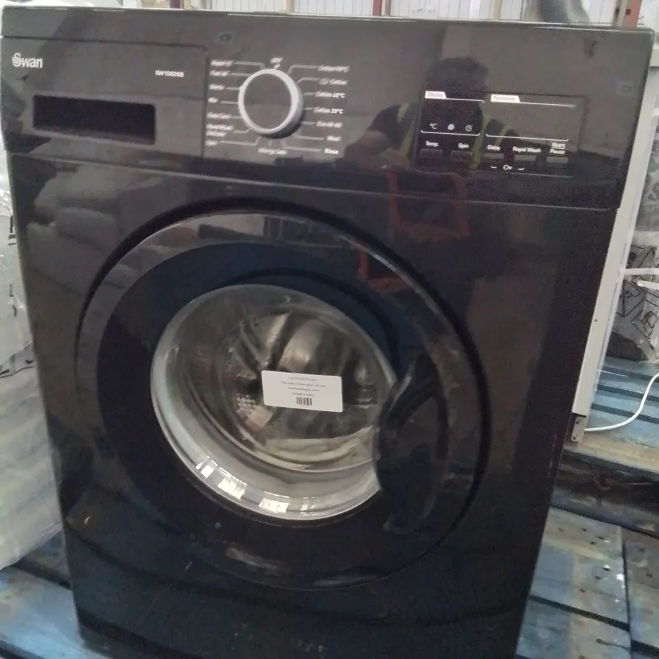 SWAN SW15826B 7Kg 1200 SPIN WASHING MACHINE BLACK
