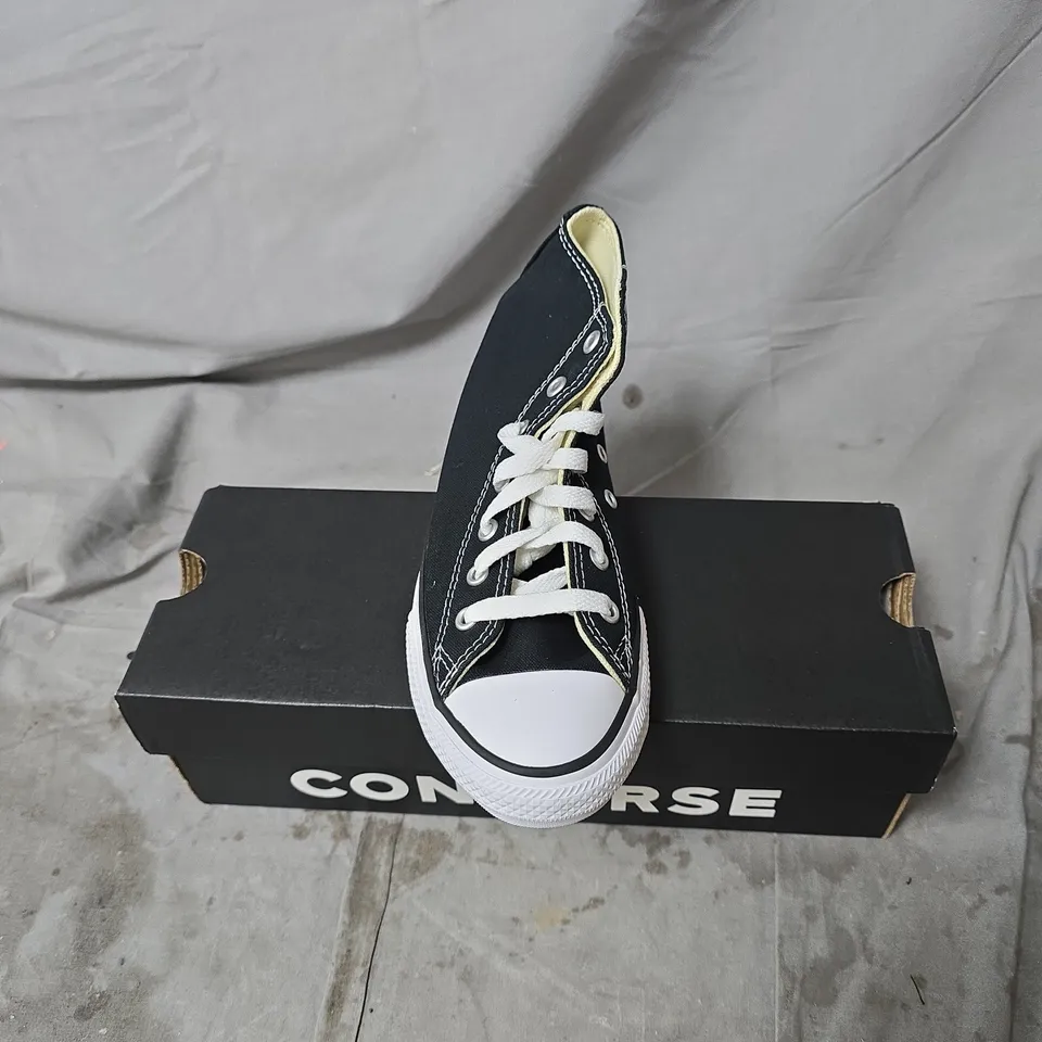 CONVERSE CHUCK TAYLOR ALL STAR HIGH-TOP SNEAKERS – BLACK SIZE 1.5