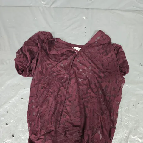 PHASE EIGHT CLEO CHECKERED TOP - 12