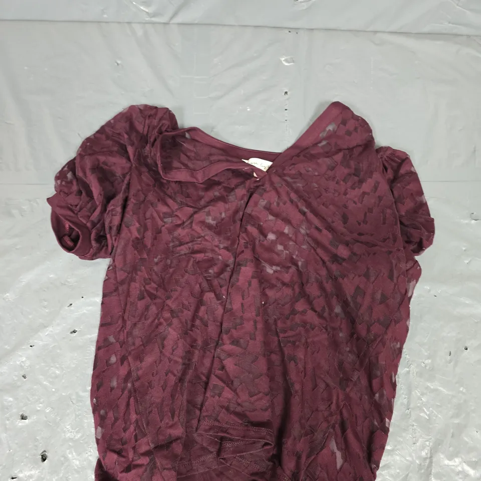 PHASE EIGHT CLEO CHECKERED TOP - 10