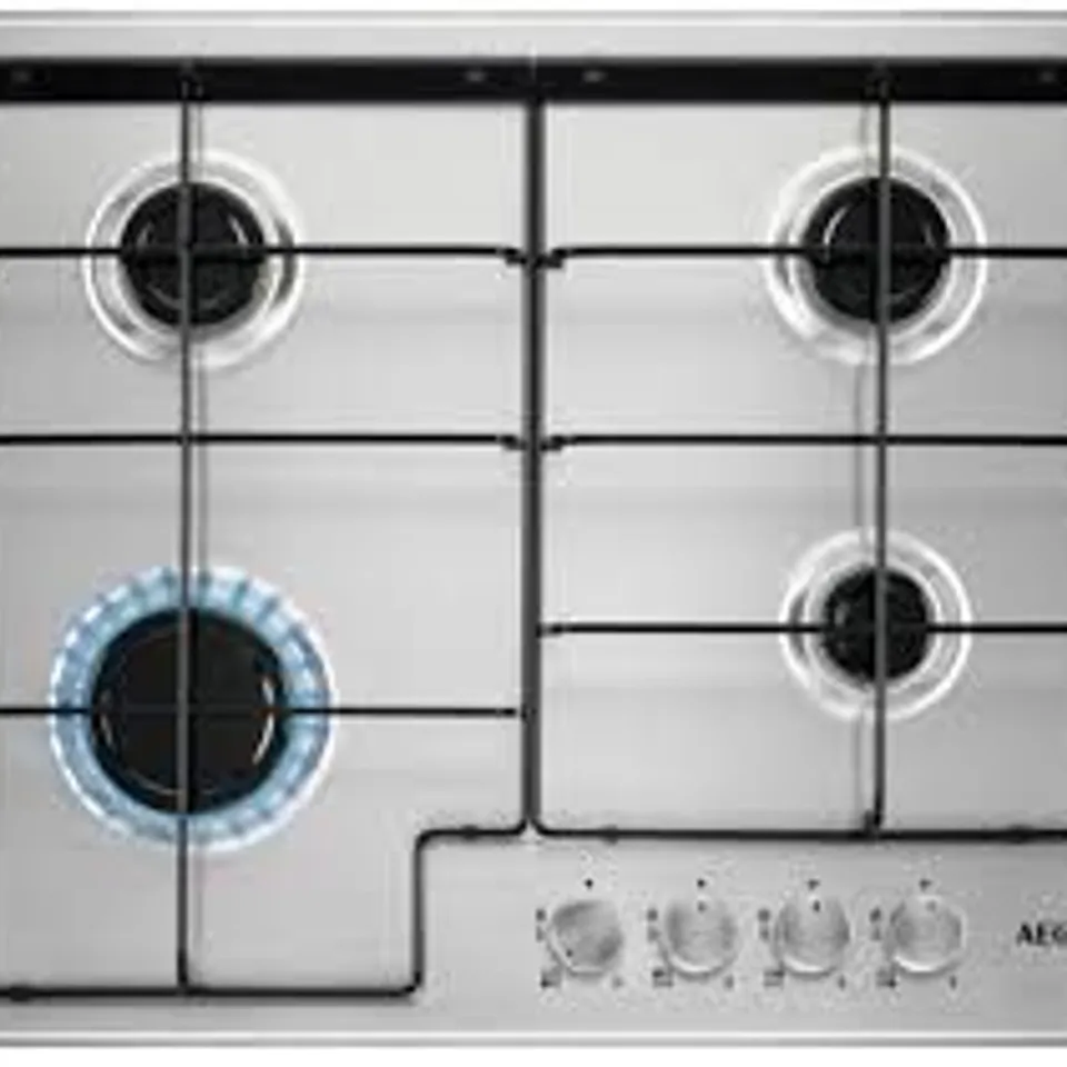 AEG HGX6400SM SLIM LINE GAS HOB 60CM