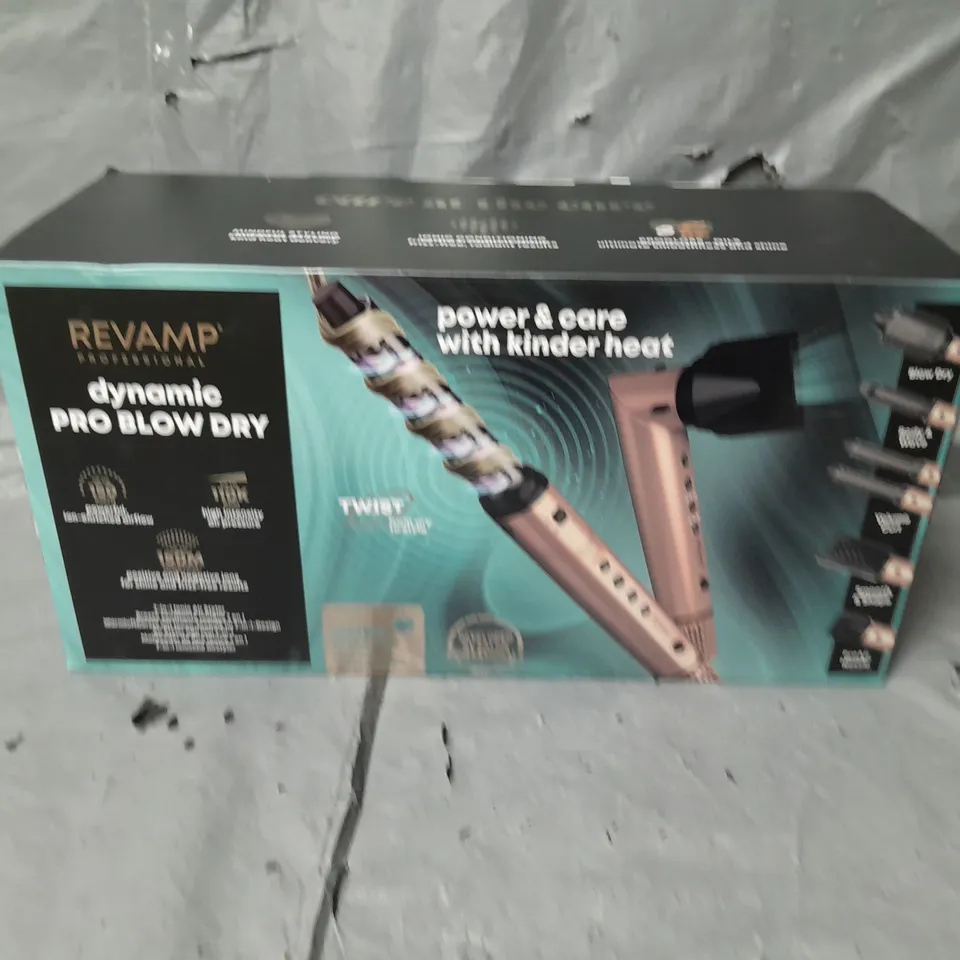 REVAMP DYNAMIC RADIANCE PRO BLOW DRY 7 IN 1 IONIC AIRSTYLER RRP £120