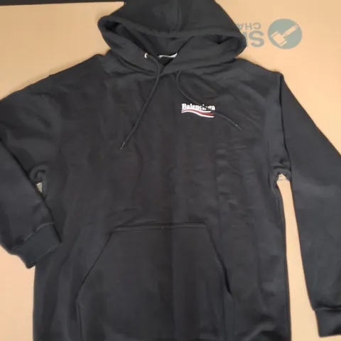 BALENCIAGA WARDROBE UNISEX HOODIE IN BLACK - S