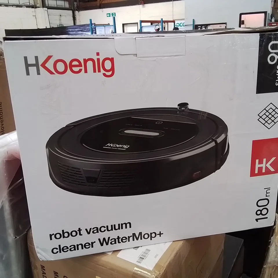 BOXED KOENIG ROBOT VACUUM CLEANER WATERMOP+