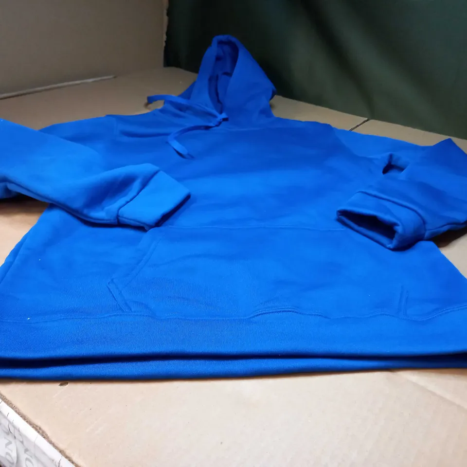 ROYAL BLUE FRONT POCKET HOODIE - LARGE