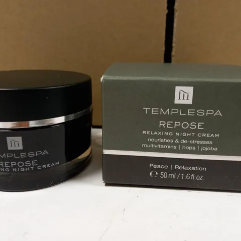 TEMPLE SPA REPOSE RELAXING NIGHT CREAM - 50ML