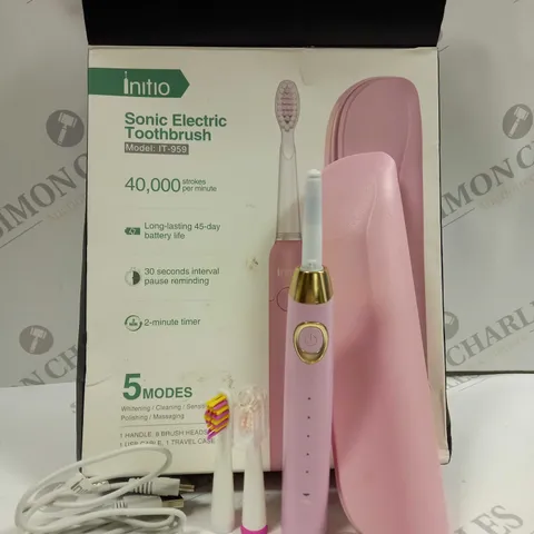 BOXED INITIO SONIC ELECTRIC TOOTHBRUSH
