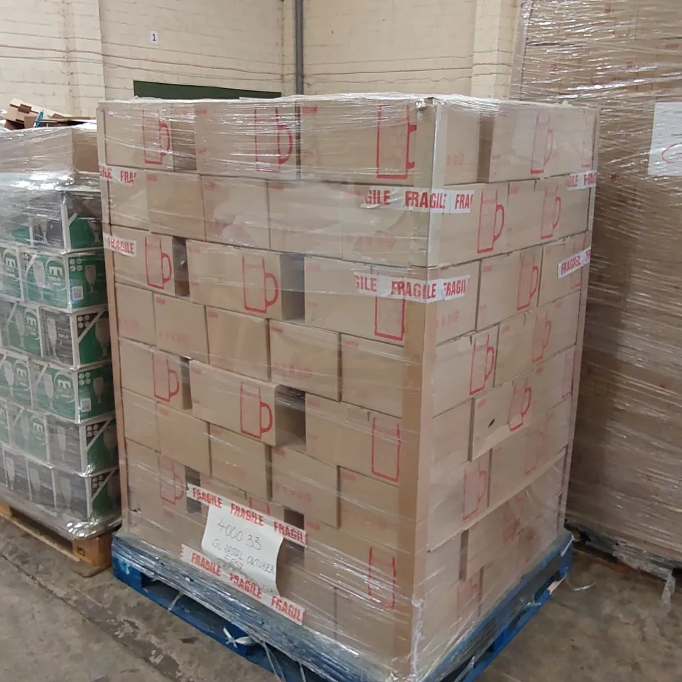 PALLET OF APPROXIMATELY 624 BRAND NEW BOXED BIER CO OKTOBER FEST 0.5L BEER GLASSES