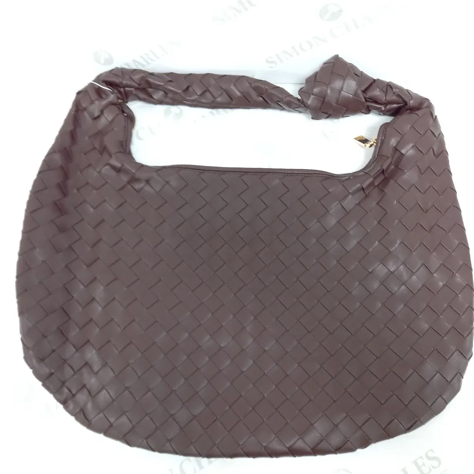 ANTHROPOLOGIE HANGBAG IN BROWN