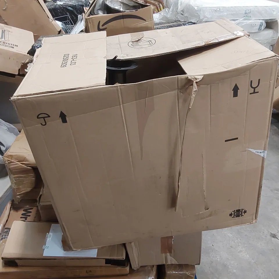 PALLET OF ASSORTED CONSUMER PRODUCTS/FURNITURE PARTS 