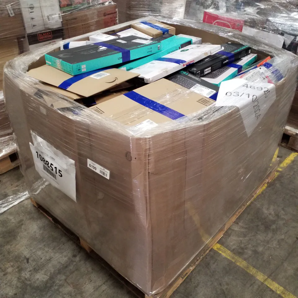 PALLET OF APPROXIMATELY 140 UNPROCESSED HIGH VALUE RAW RETURN ELECTRICAL GOODS TO INCLUDE;