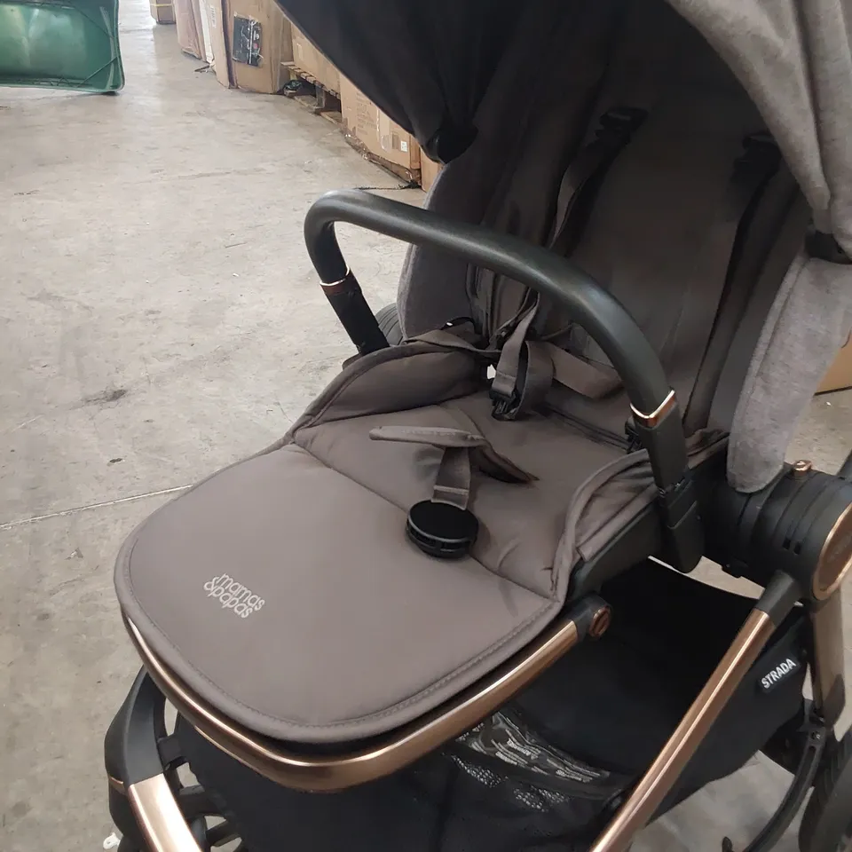 MAMAS & PAPAS GREY LUXE STROLLER