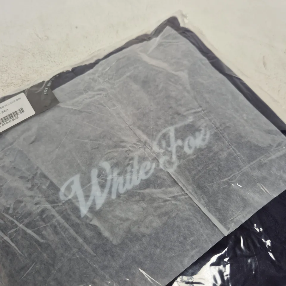WHITE FOX SEASON 7 OVERSIZED HOODIE – DEEP SEA, SIZE S/M, WOMEN