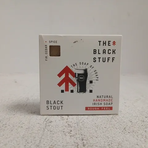 THE BLACK STUFF - BLACK STOUT NATURAL HANDMADE IRISH SOAP