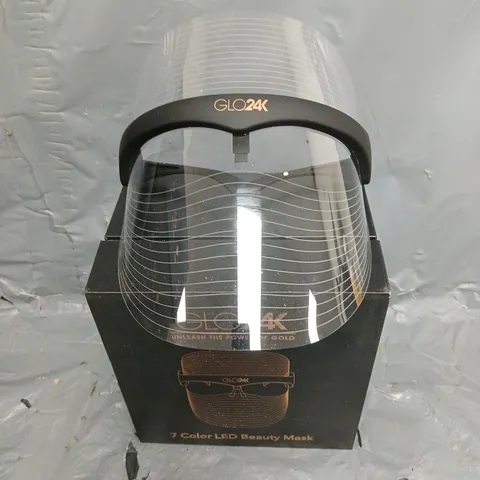 GLO24K 7 COLOUR LED BEAUTY MASK