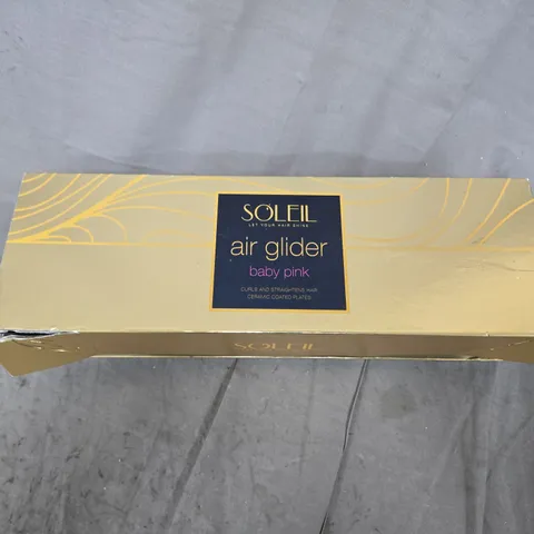 BOXED SOLEIL AIR GLIDER IN BABY PINK