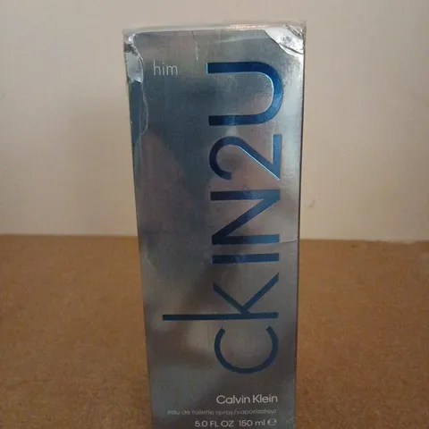 BOXED AND SEALED CALVIN KLEIN CKIN2U HIM EAU DE TOILETTE 150ML