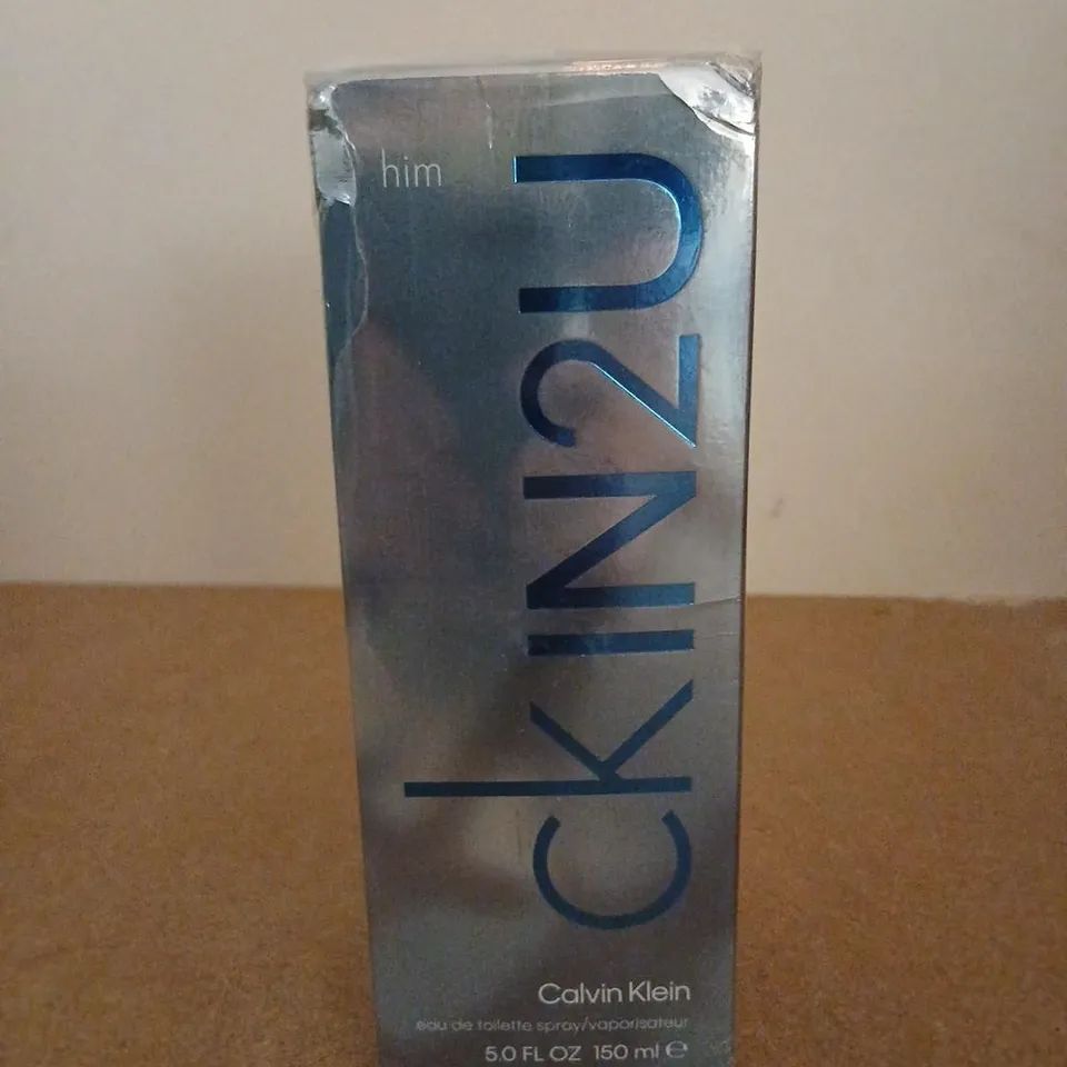 BOXED AND SEALED CALVIN KLEIN CKIN2U HIM EAU DE TOILETTE 150ML