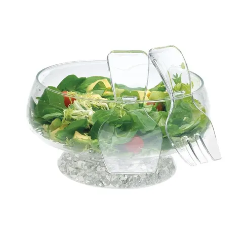 BOXED KITCHENCRAFT COOL MOVERS 3 PIECE SALAD ON ICE SERVING SET (1 BOX)
