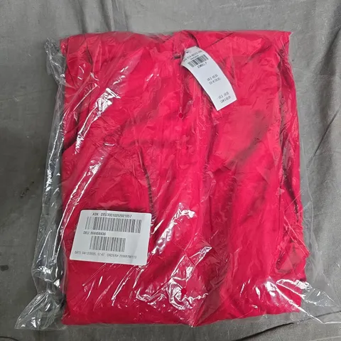 BAGGED HOLLISTER HIGH-NECK DROP WAIST SKORT DRESS IN RED - XSMALL P