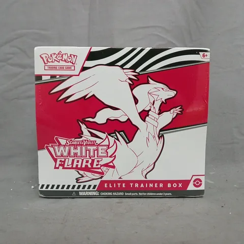 SEALED POKÉMON TRADING CARD GAME - SCARLET & VIOLET WHITE FLARE ELITE TRAINER BOX