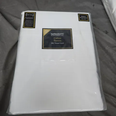 belledorm cotton sateen emperor duvet cover 