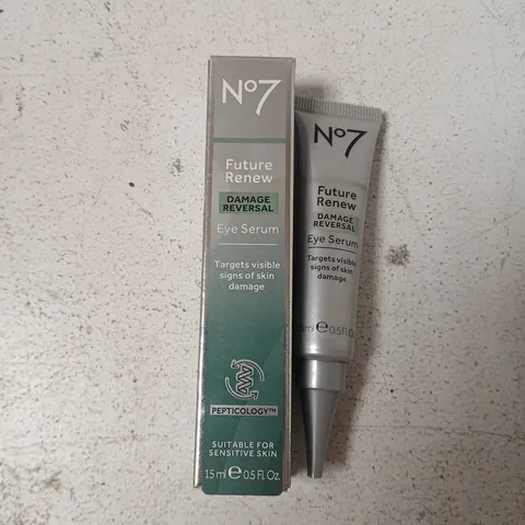 BOXED NO7 FUTURE RENEW DAMAGE REVERSAL EYE SERUM – 15ML