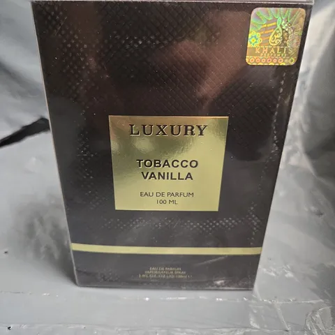 BOXED AND SEALED LUXURY TOBACCO VANILLA EAU DE PARFUM 100ML