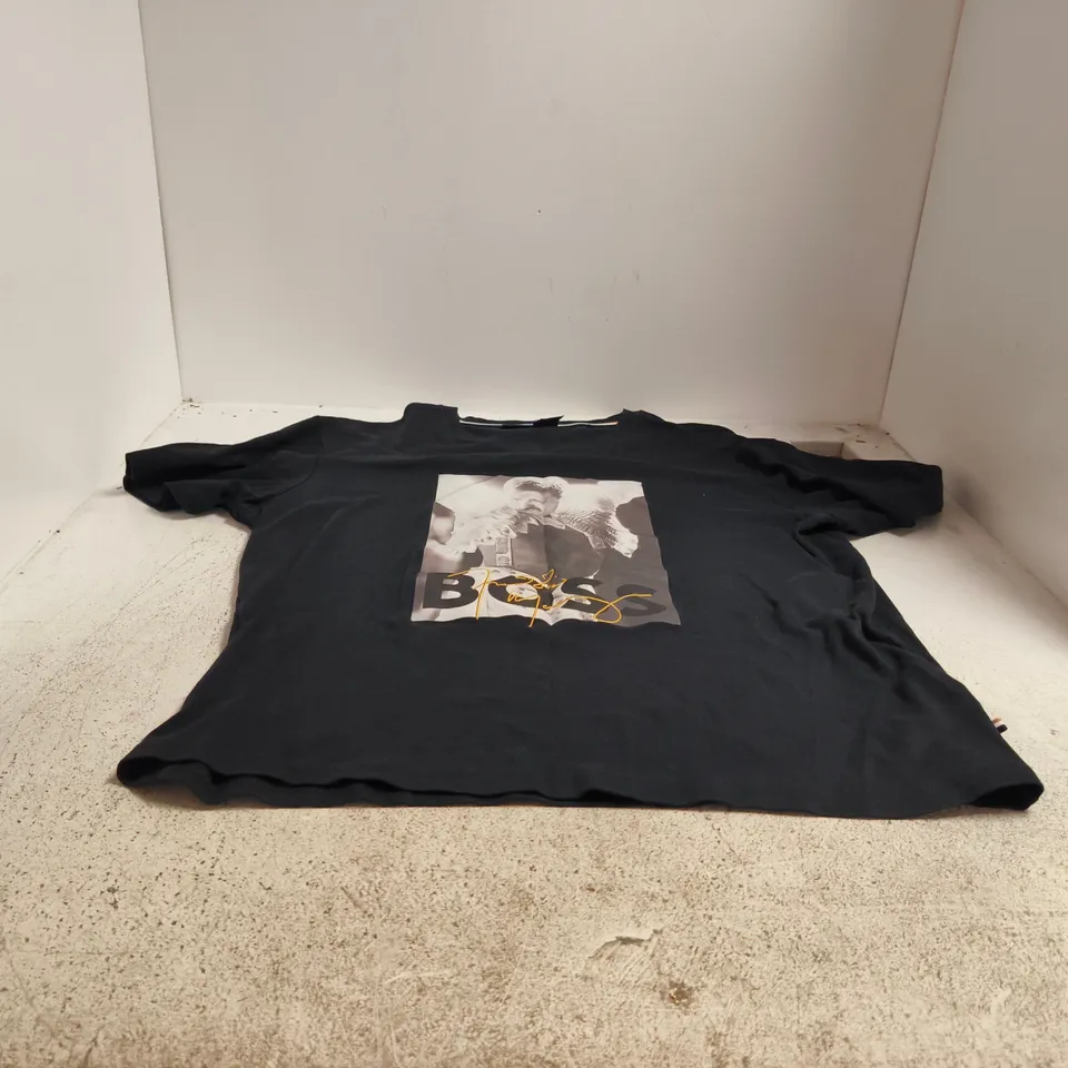 HUGH BOSS BOSS FREDDIE MERCURY BLACK T SHRIT XL