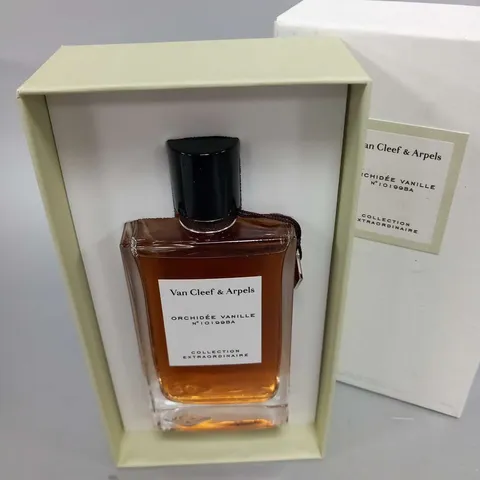 BOXED VAN CLEEF AND ARPELS ORCHIDEE VANILLE NO 10199BA COLLECTION EXTRAORDINAIRE 75ML EAU DE PARFUM