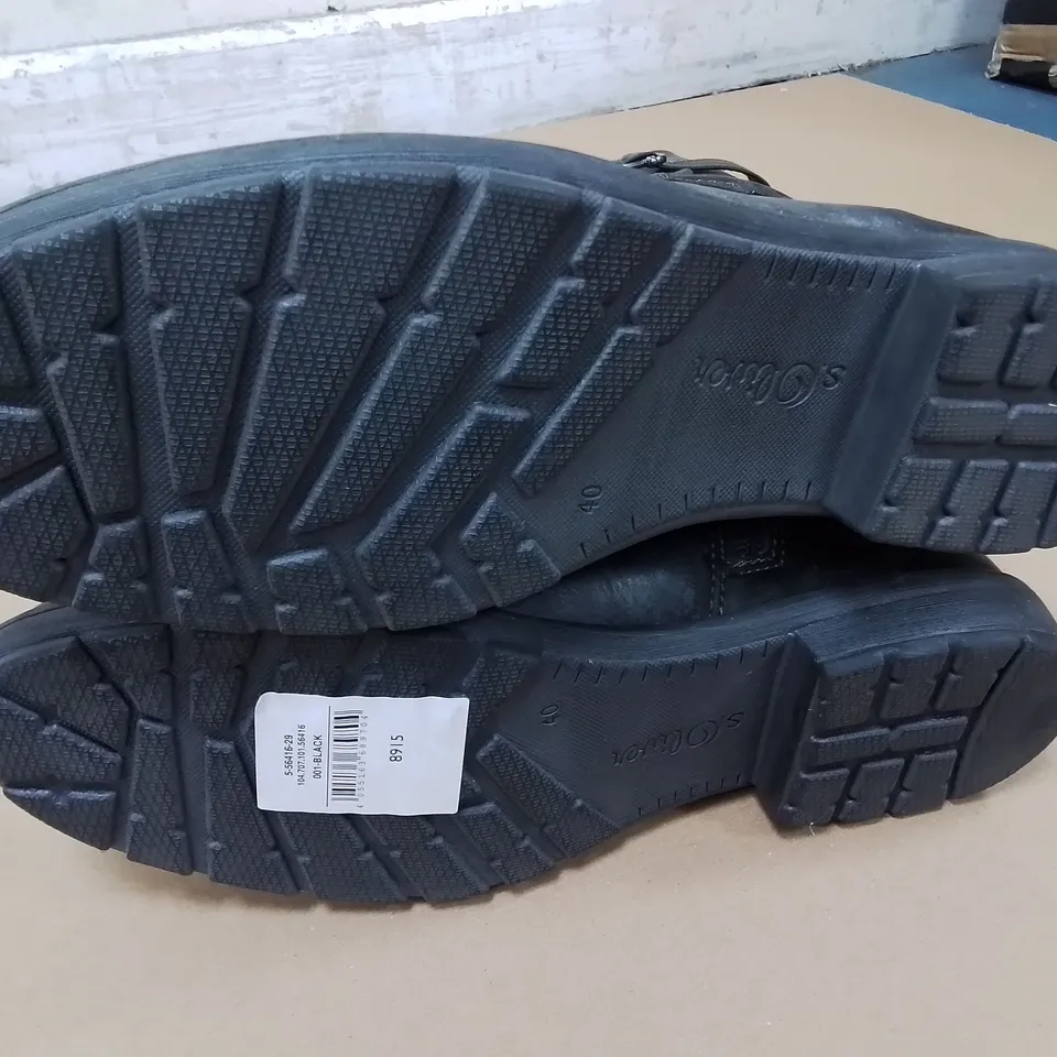 S.OLIVER STRAP DETAIL HIGHBOOTS - 40