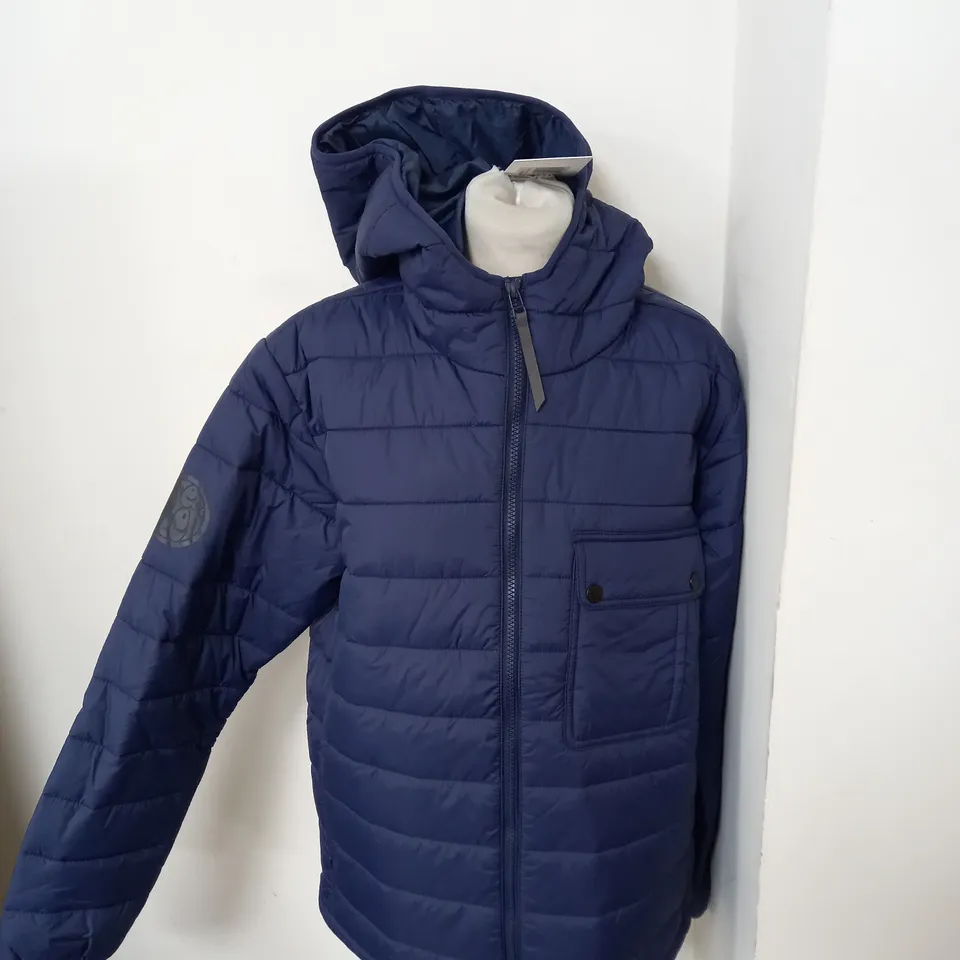 PRETTY GREEN DONLAN QUILTED NYLON JACKET SIZE M