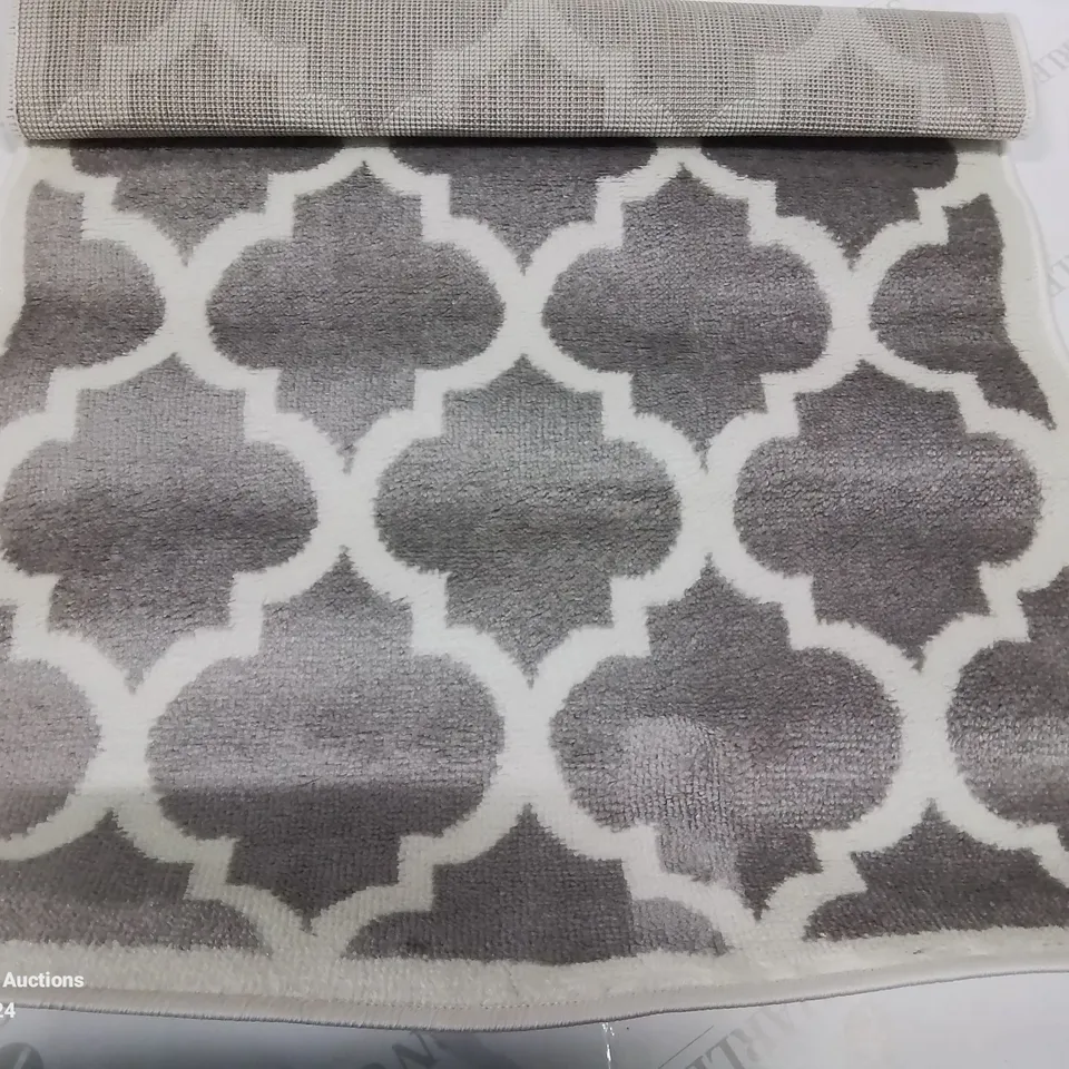 BRAND NEW BAGGED PACO HOME 066 SINAI RUG IN GREY - 60x 100cm