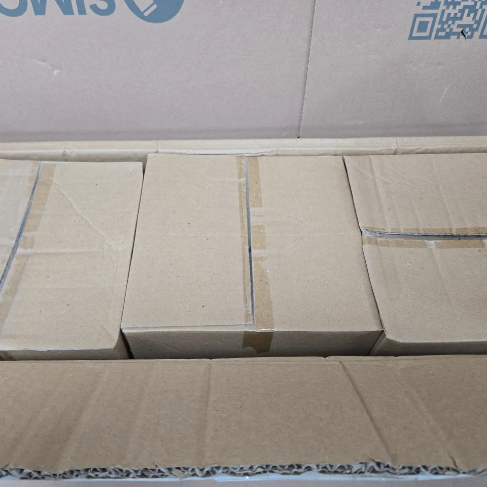 3 X GISELA GRAHAM GOLD MIRROR GLASS ROUND VASE