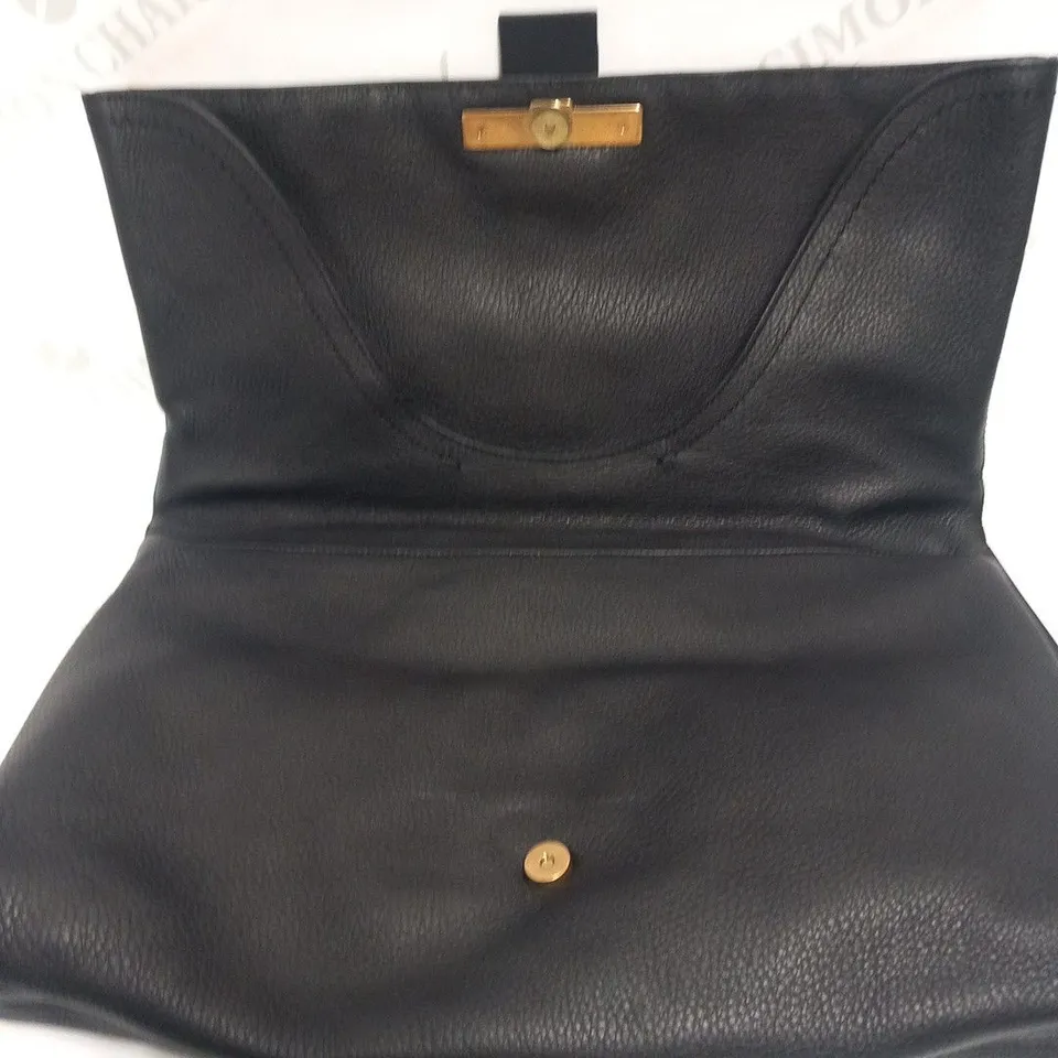LANVIN PONY LEOPARD CLUTCH BAG FAWN 