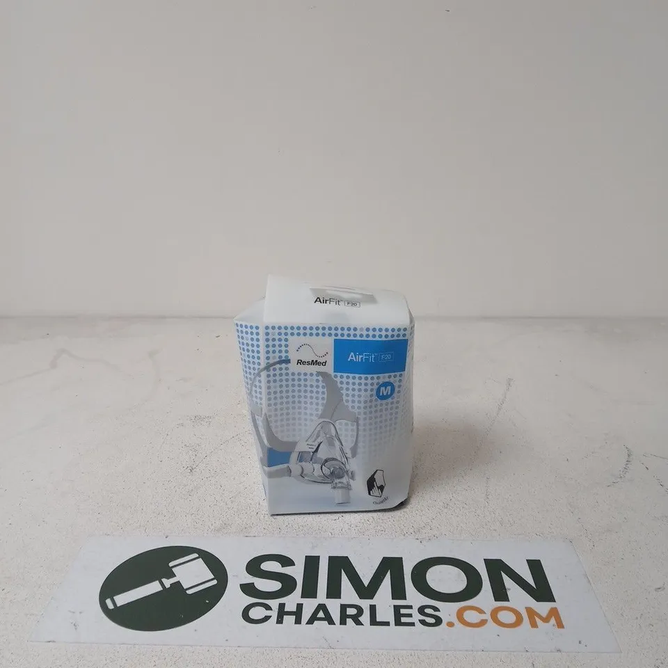 ResMed AirFit F20 Full Face CPAP Mask – Boxed