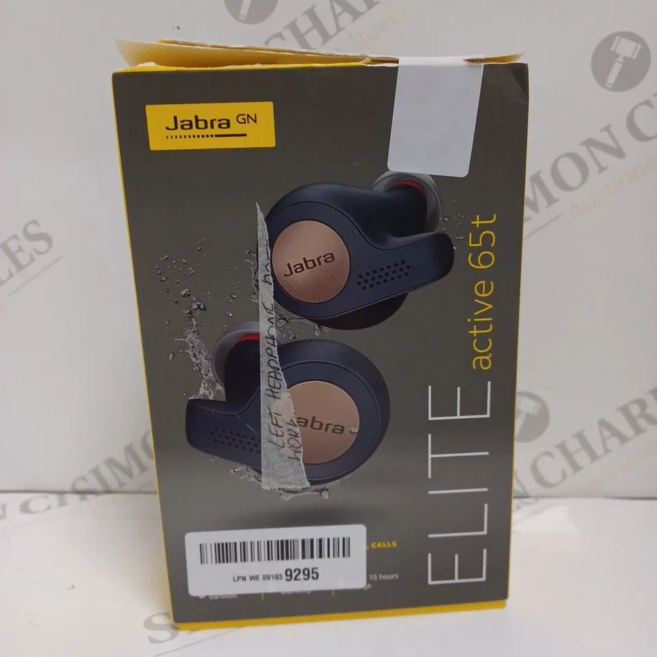 BOXED JABRA ELITE ACTIVE 65T EARBUDS