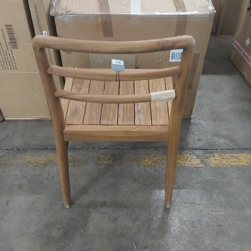 ST MAWES DINING CHAIR NATURAL TEAK