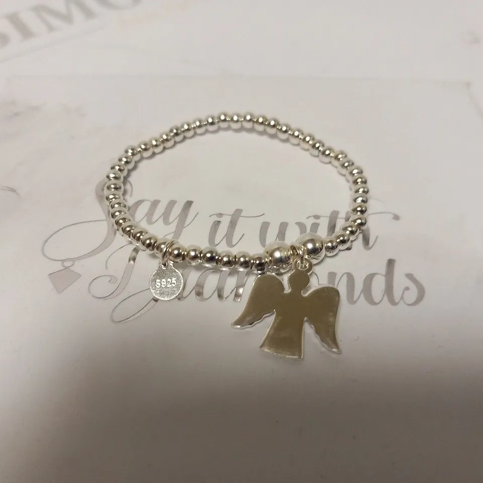BOXED SAY IT WITH DIAMONDS CHILDS BRACELET