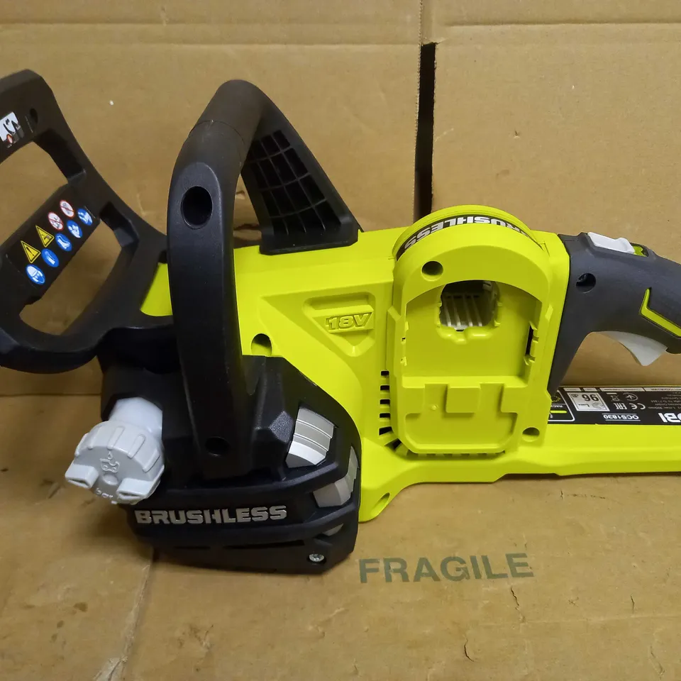 RYOBI 18V BRUSHLESS CORDLESS CHAINSAW